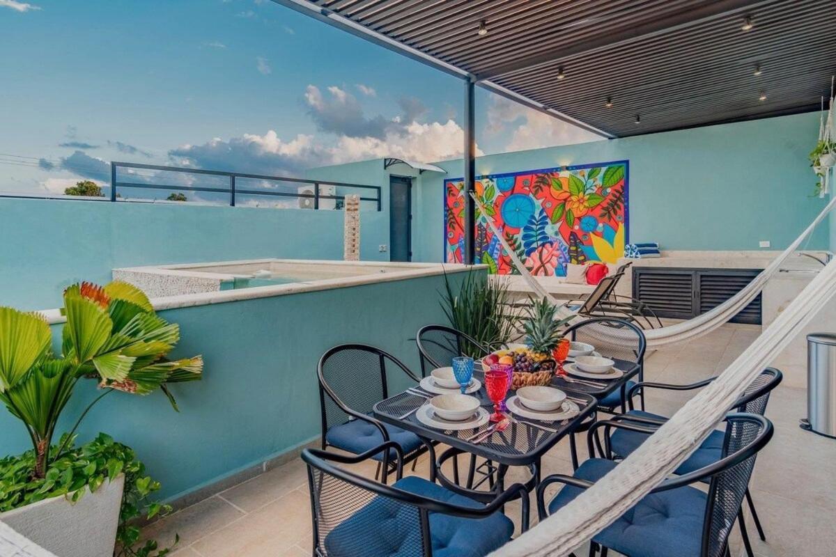 Rincon Del Cielo Rooftop With Glass Walled Pool メリダ エクステリア 写真